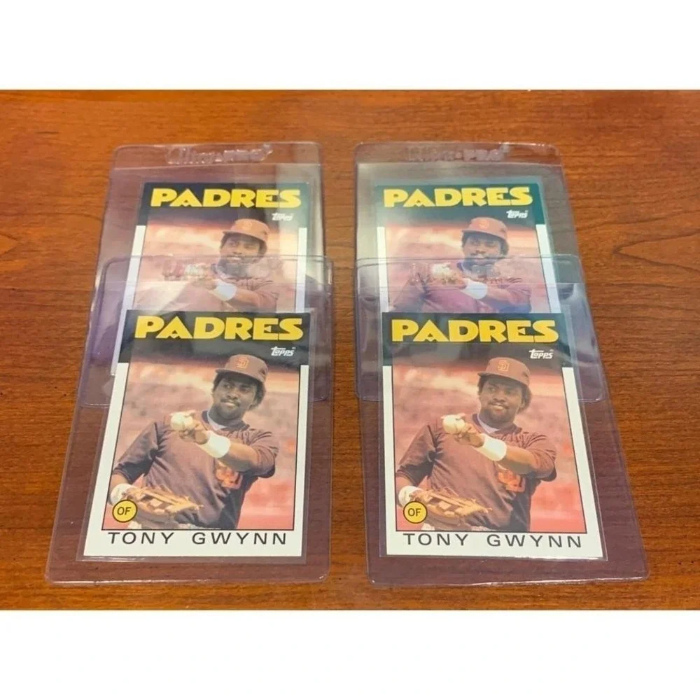 1986 Topps Tony Gwynn Lot of 4